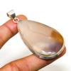 Ботсванский агат, драгоценный камень ручной работы, серебряная подвеска 925 пробы, 2,46 дюйма