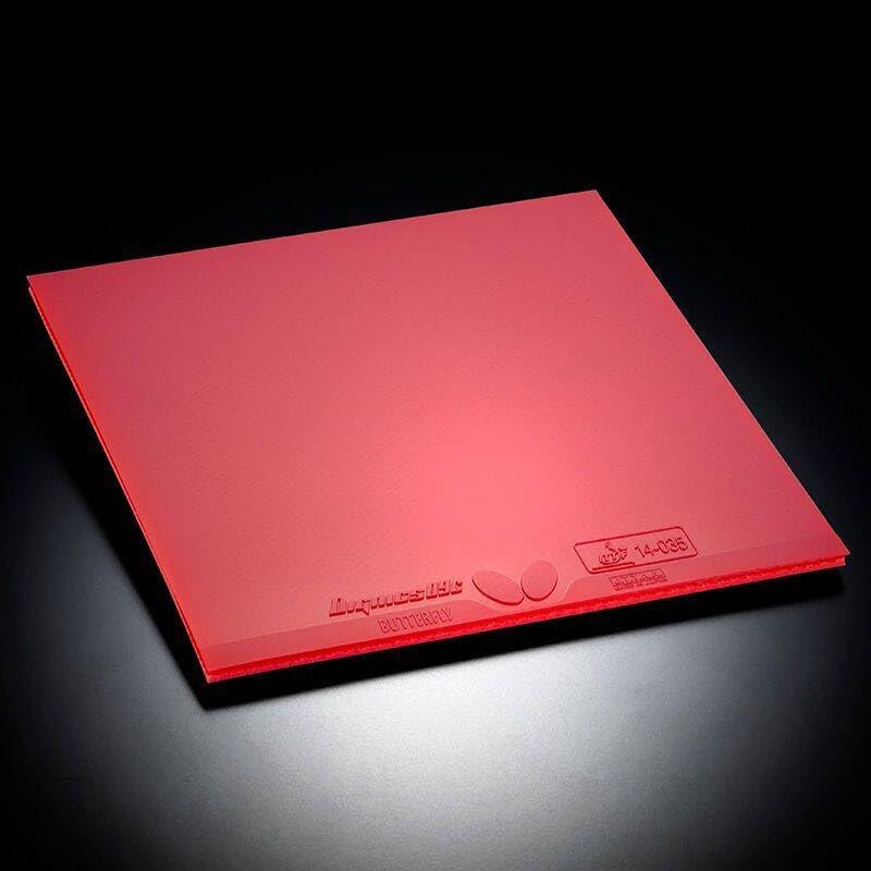 Butterfly Table Tennis Rubber Dignics 09C Red Tokuatsu 06070
