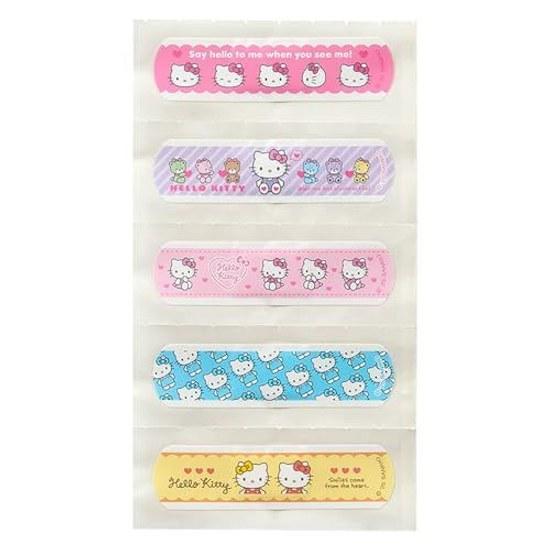 Sanrio пластыри в коробке Hello Kitty подушечка вискоза полиолефин нетканый материал клейкая лента пленка индивидуальная упаковка 620131