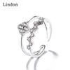 Классическое кольцо Lindon из медного сплава с цирконием, женские ювелирные изделия, свадебный подарок для вечеринки