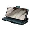 For Google Pixel 8 Case with Multi-Card Holder and Strap PU Leather Phone Cover Stand