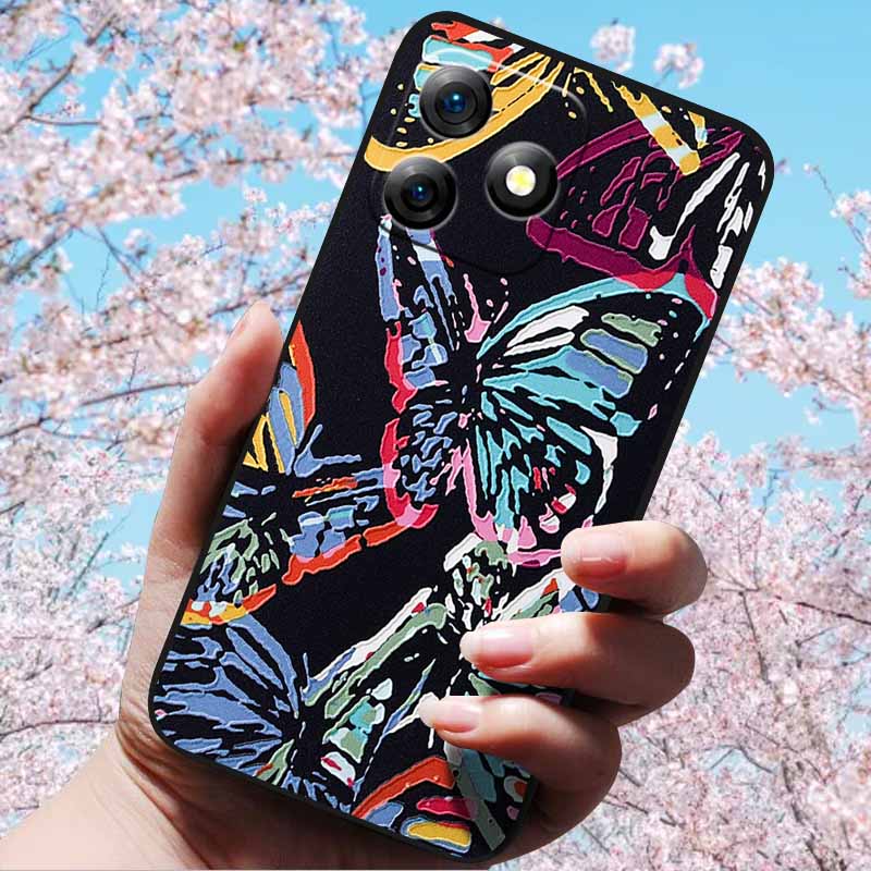 3D Рельефный Ретро Чехлы Для Ulefone Note 18 Ultra Мягкий Силиконовый Задний Чехол Чехлы Для Ulefone Note 18 Ultra 3D Рельефный Чехол
