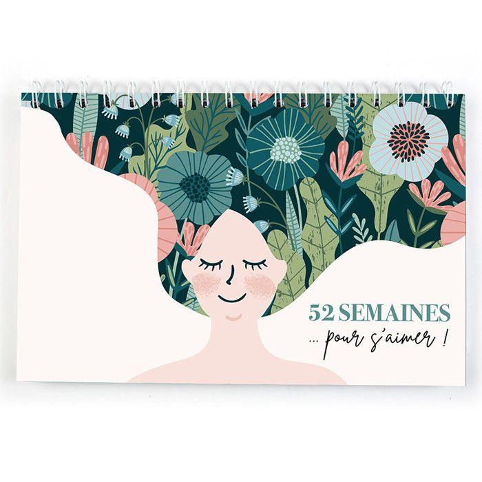 Desk Planner - thème Amour - 21,5 x 24,5 cm