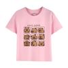 Capybara Kids Clothing Tees Summer Printed Cartoon Fashion cotton Short Sleeve Tshirt Girls Casual Tops T Shirts Crewneck