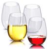 480ML Whiskey Glass Drop-resistant Shatterproof Large Capacity Egg-shaped Juice Cup for Dining Room