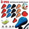 Soft 3D Bicycle Saddle Cover Comfortable Saddle Mat MTB Bike Saddle Seat Cover Breathable Sponge Foam Seat Bicycle Cushion Cover