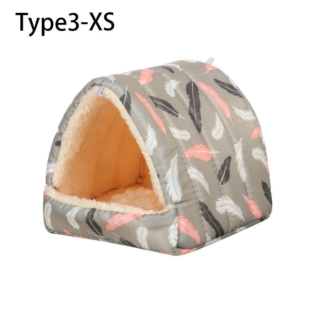 Cage Comfortable Rabbit Squirrel Guinea Pig Nest Small Animal Sleeping Bed Warm Mat Hamster House