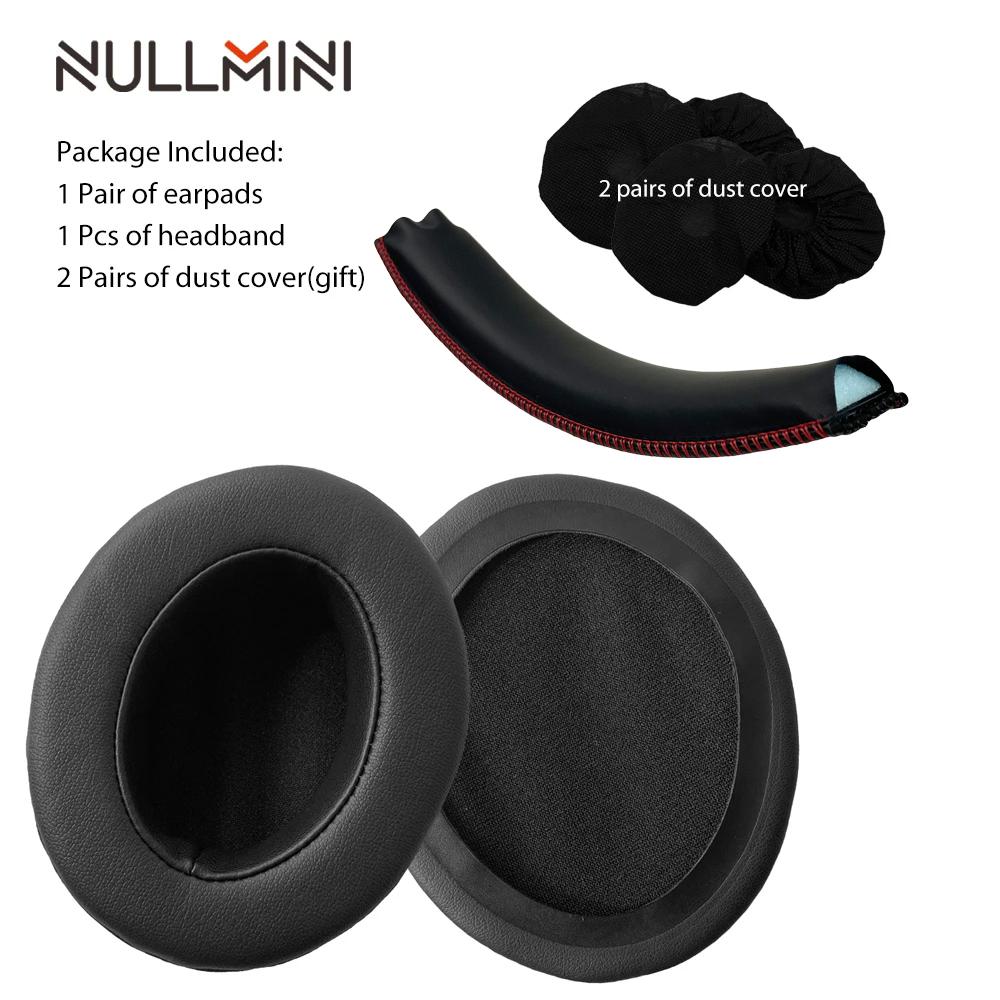 Сменные амбушюры NullMini для наушников HyperX Cloud Revolver Revolver S Headband Eararmuff Sleeve Headset