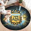 Argentina Round Area Rug,Carpet Rug for Living Room Bedroom Sofa Playroom Decor,Non-slip Floor Mat