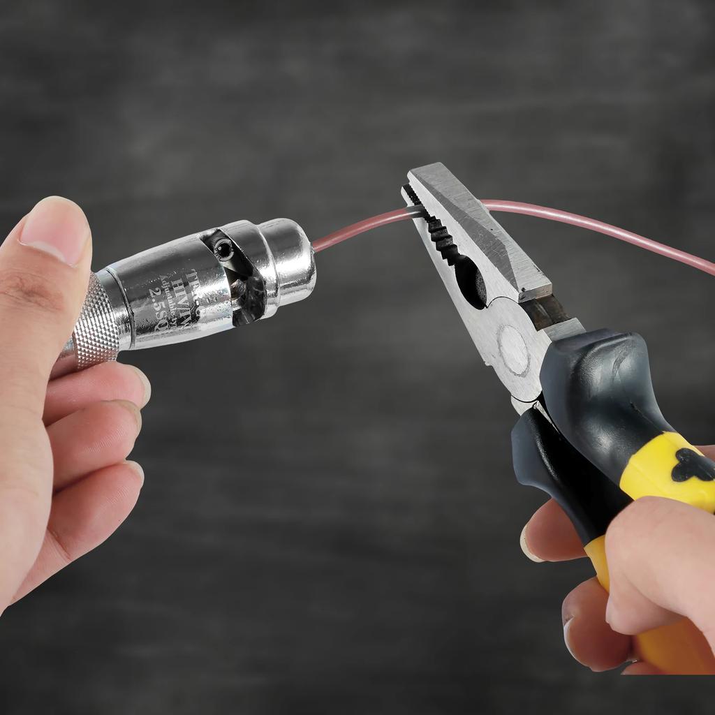 Инструмент для зачистки проводов из алюминиевого сплава, инструмент для скручивания и зачистки кабеля с гаечным ключом, отверткой, ручная дрель, инструмент для зачистки кабеля для ручной дрели