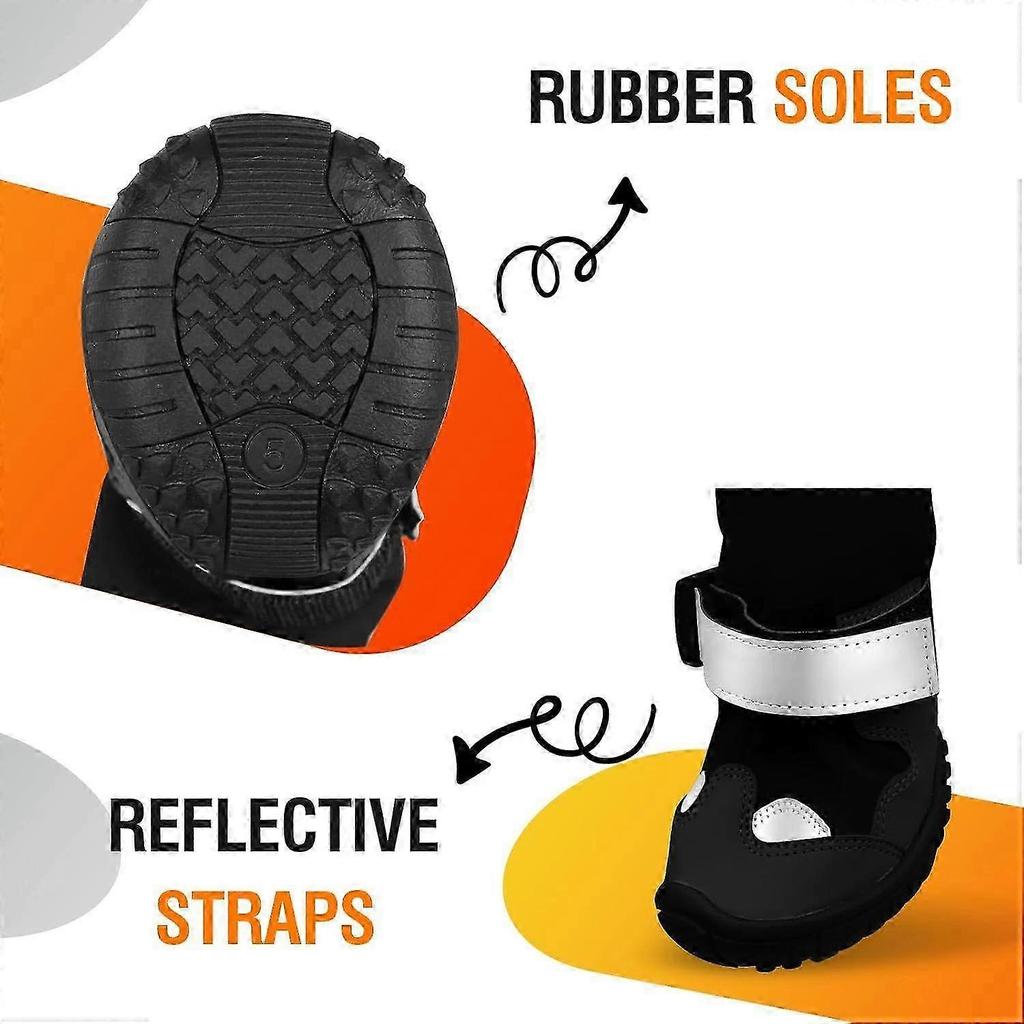 Dog Suspender Boots, Waterproof Dog Rain Boots, Puppy Snow Shoes for Winter, Anti Dirt Pants Adjustable Suspender Pants for Outdoor Walking & Paw Prot