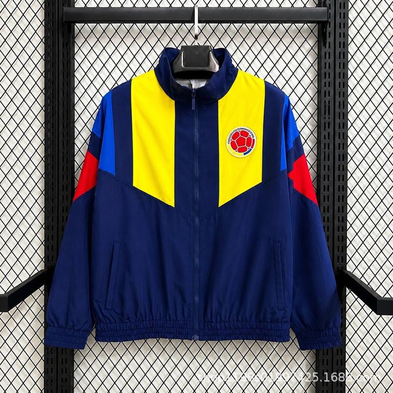 New 25-26 season football jersey trench coat appearance jersey training jersey Barcelona Paris Inter Chelsea jacket