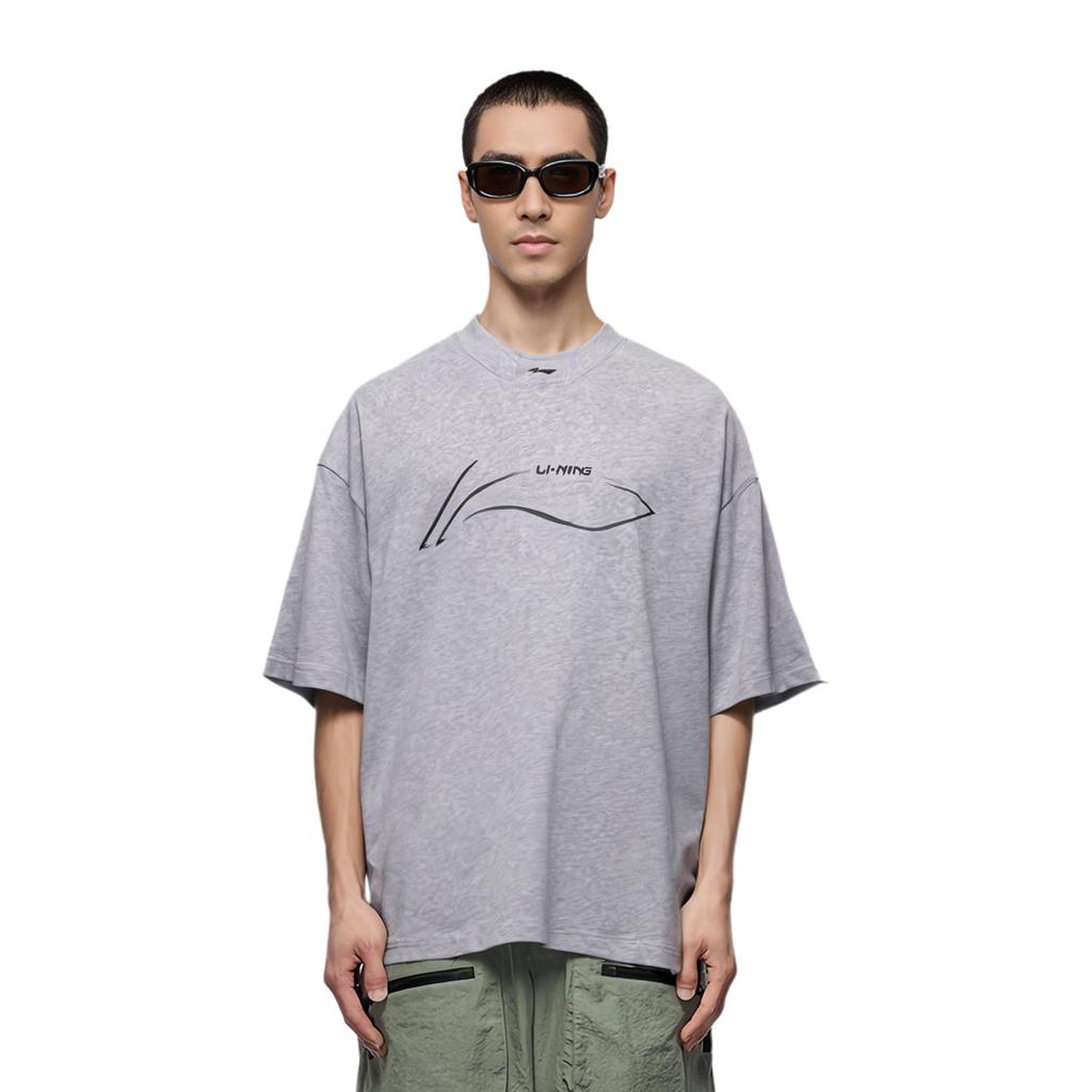 Футболка Li Ning Унисекс Светло-серая YHSU167-6