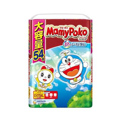 Unicharm Mamy Poko Doraemon Подгузник XL (Штаны) 54 шт. в упаковке