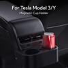 For Tesla Model 3/Y Rear Seat Air Outlet Cup Holder Rear Air Vent Cover Model 3 Model Y Back Air Vent Drink Organizer Bracket