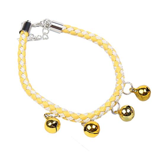 Ошейник для домашних животных с четким звуком, колокольчик, регулируемая цепочка, ожерелье, удобный ошейник для кошек и собак, товары для домашних животных