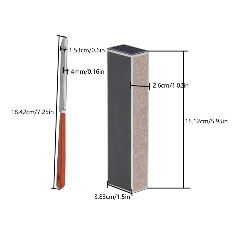 Bass Repair Tool Grinding Tool Slotting File Fret File Fret Leveling Tool