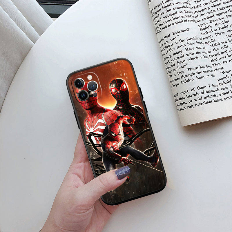 Чехол для телефона ED50 Spider-Man для Samsung Note 20 10 Plus Ultra Lite A51 A52 A53 A71 A72 A73 A82 M20 M30 M21 M31 M51 A11 A30S A20S A50S A70