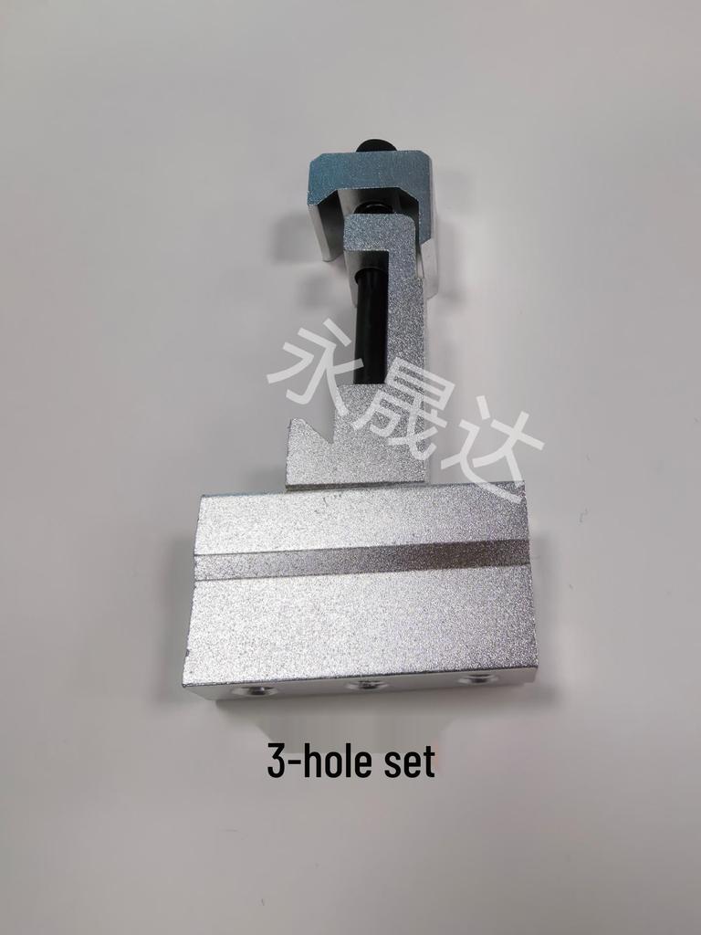 Набор штамповочных штифтов для удаления отходов горячего тиснения с эжектором, крючковая стойка и основание