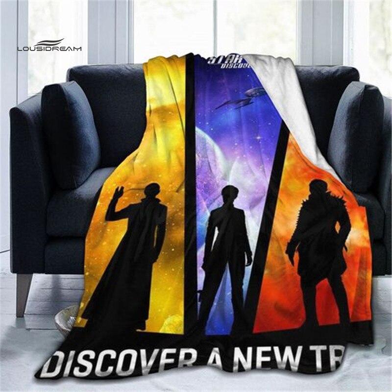 Плед Star Trek пледы и покрывала коврики плед-покрывало покрывало-плед стеганый плед фланелевый плед пледы для кроватей