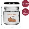Jars for Soups and Yogurts with Lids for Kids