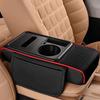 Premium Cushion Car Armrest Storage Box Large-Capacity Organizer  Vehicle Organization