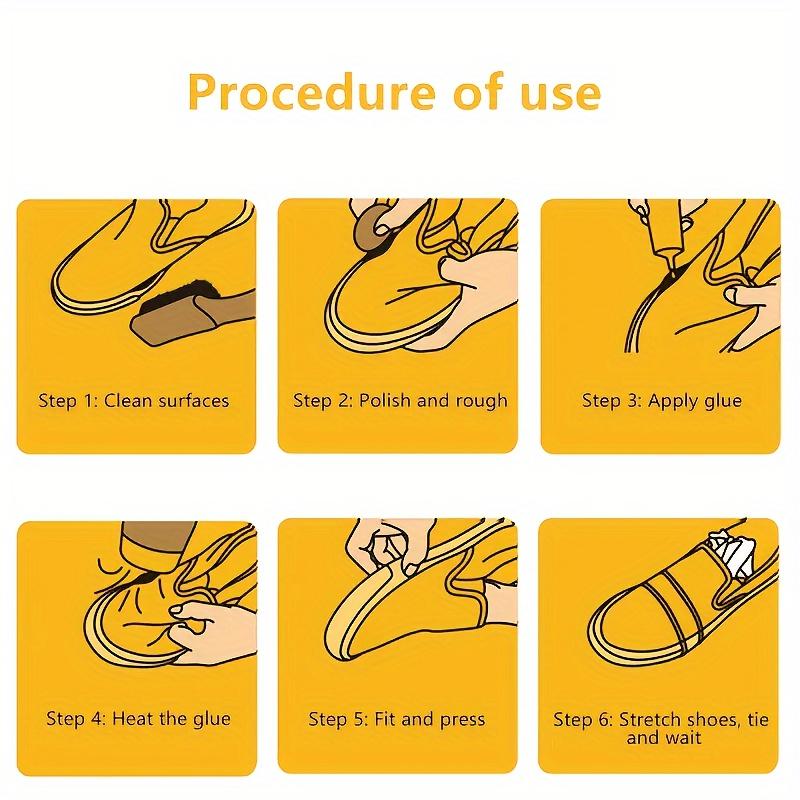 Shoes Repair Glue Strong Shoe-Repairing Adhesive Shoe Adhesive Professional Repair Tool
