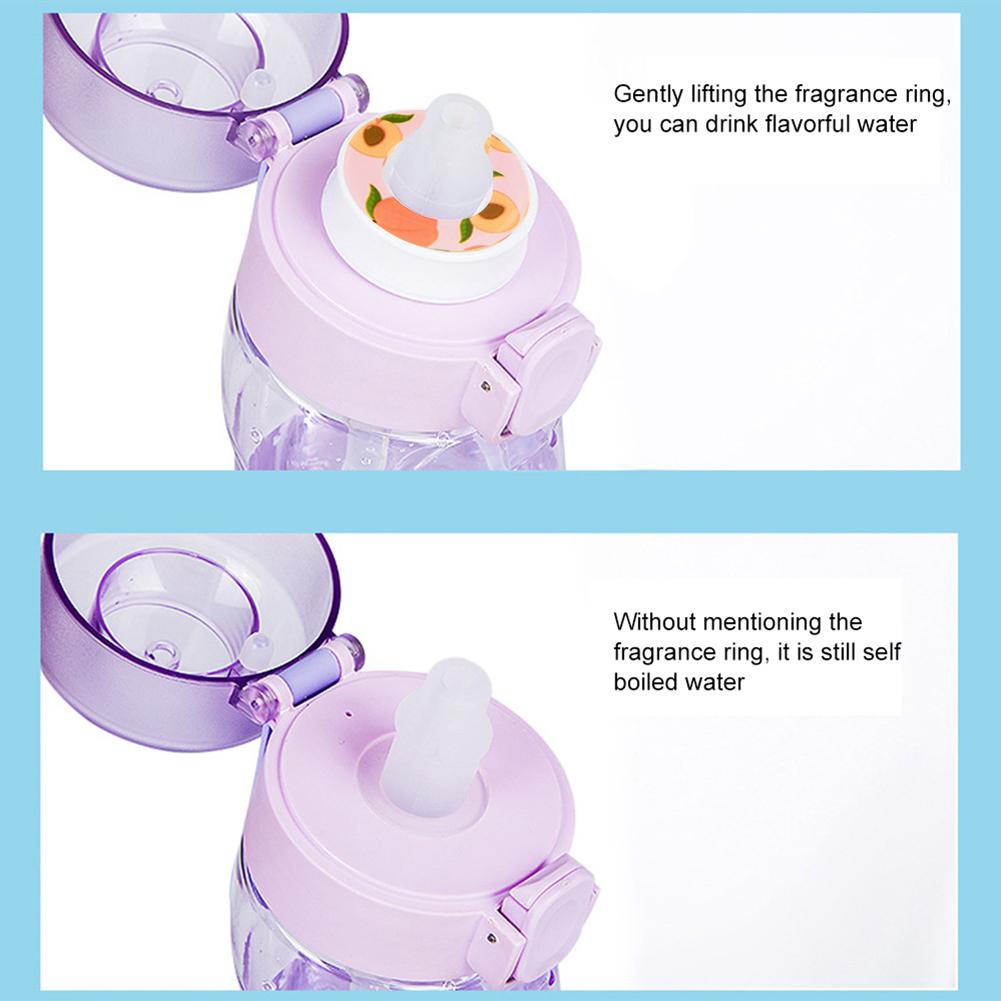 Бутылка для воды с ароматизатором воздуха Scent Up Чашка для воды Спортивная бутылка для воды для улицы Фитнес Модная чашка для воды с соломинкой Ароматические капсулы