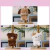 Plush Cat Keychain Adorable Short Plush Doll Gift For All Ages