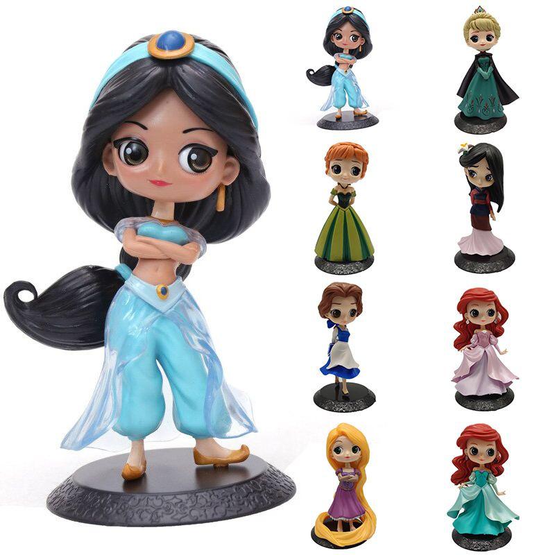 Enchanting Disney Princess Action Figures Anna Elsa Ariel Rapunzel Perfect For Girls Gifts