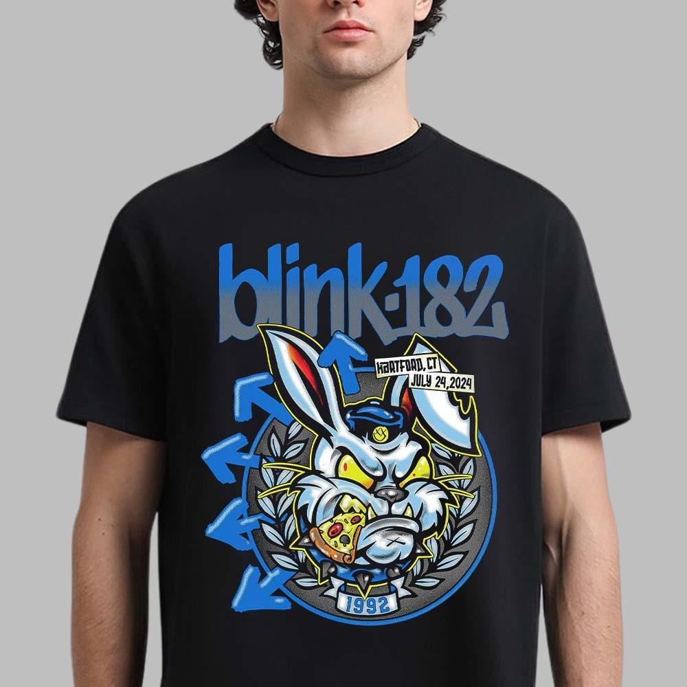 Blink 182 Мерч Мероприятие Унисекс Хлопковая футболка Все размеры M661 Унисекс футболка