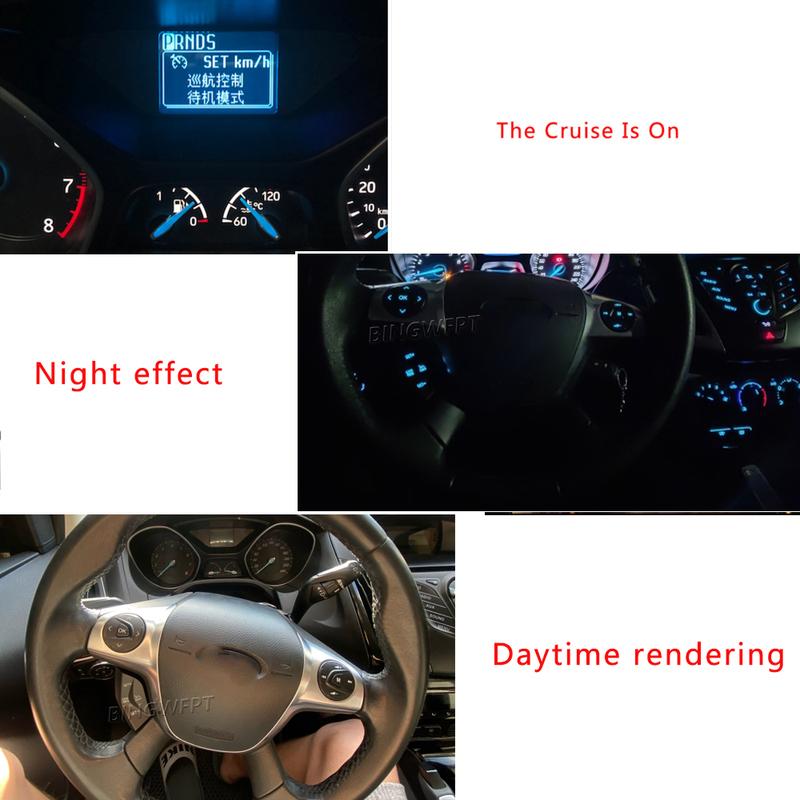 NEW Steering Wheel Cruise Control Buttons With Cables For Ford Focus 2012-2014 Steering Wheel Audio Control Button Switch