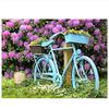 Полный 5D Diy Алмазная картина Мультфильм Пейзаж Велосипед Вышивка Крестом Домашний Декор Ручная работа