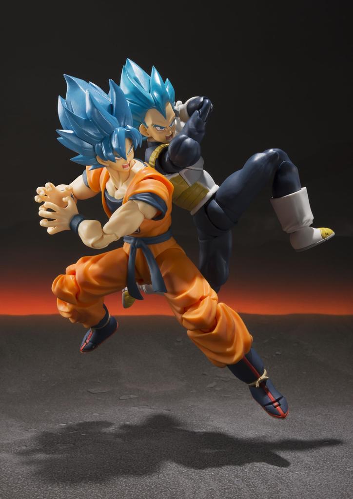 TAMASHII NATIONS TAMASHII NATIONS Dragon Ball Супер Сайян Бог Супер Сайян Сон Гоку 140 мм окрашенная подвижная фигурка SHFiguarts -Super- Приблизительно. АБС и ПВХ