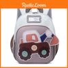 Kids Cartoon Vehicle Backpack For Middle Class Children With Neat Stitching And Practical Design