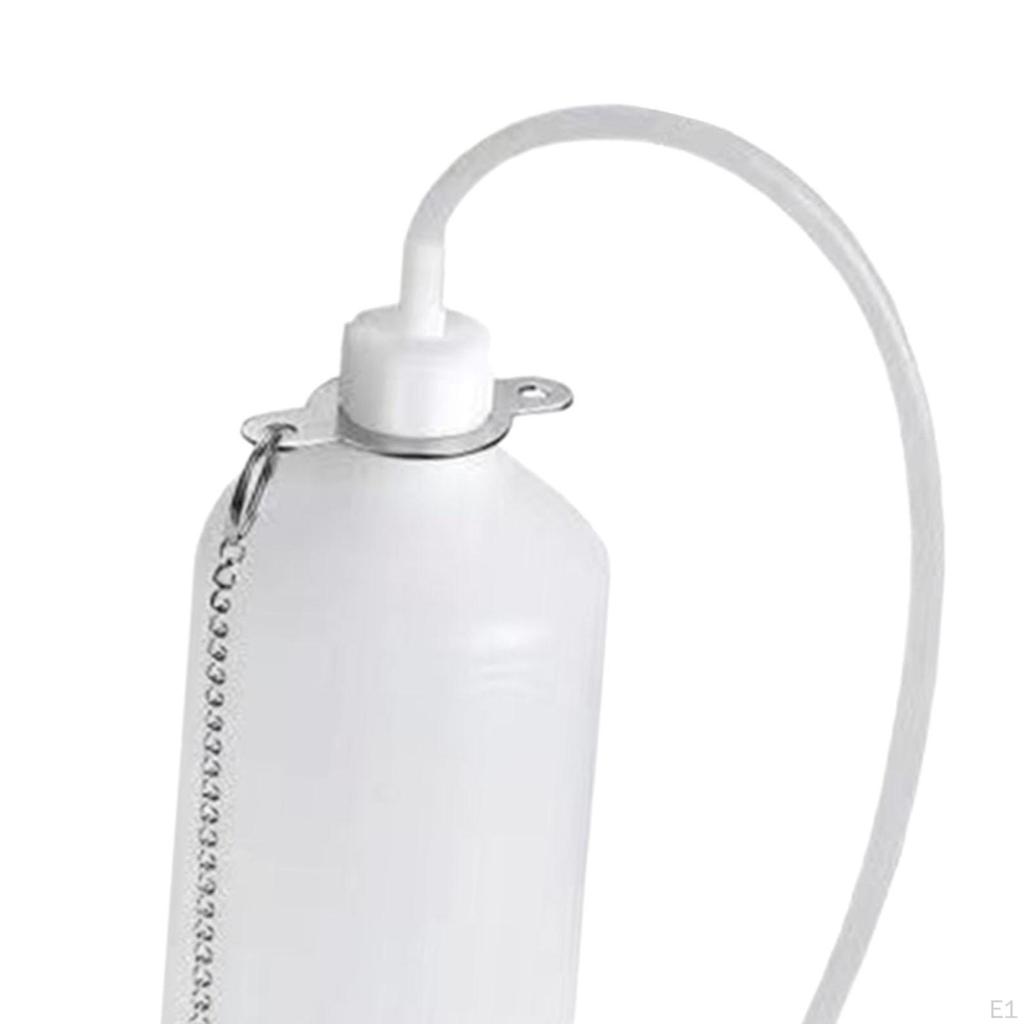 Бутылка для прокачки тормозов объемом 1 л с резиновым соединителем, давление жидкости 12,6 дюйма, трубка для автомобиля