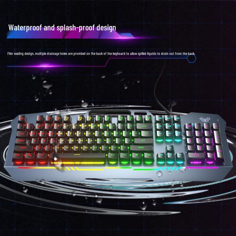 Aula F3010 Wired Membrane Gaming Keyboard