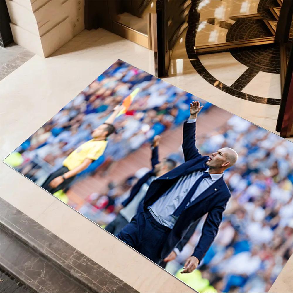 Soccer Player Action Area Rug Suitable for Study room Bedrooms Kitchen Game Room Anti-slip Rug Office home decor Best for Christmas
