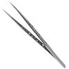 Small Tweezers Stainless Forceps Straight Tip 124-140mm 1pcs
