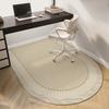Vintage-Style Study Swivel Chair Carpet with Soundproofing and Anti-Slip Mat Office  Gaming Room Rug Home Decor