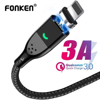 Кабель для зарядки телефона с магнитными насадками