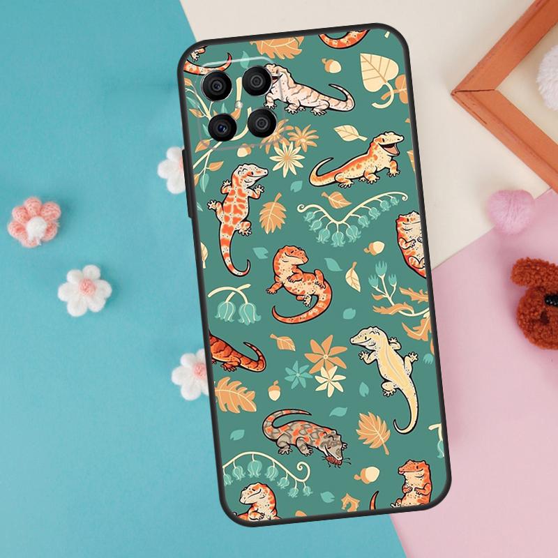 Чехол с ящерицами и гекконами для Honor 200 Pro 50 70 90 Lite X9a X8a X8 X9 X8b X9c X9b Honor Magic 7 5 6 Pro