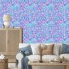 Iridescent glitter wallpaper azure, blue and lavender 50x1000