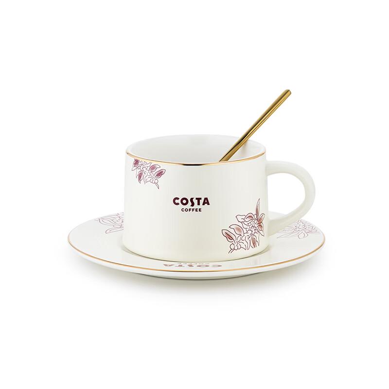 Керамический набор кофейных чашек COSTA с ложками
