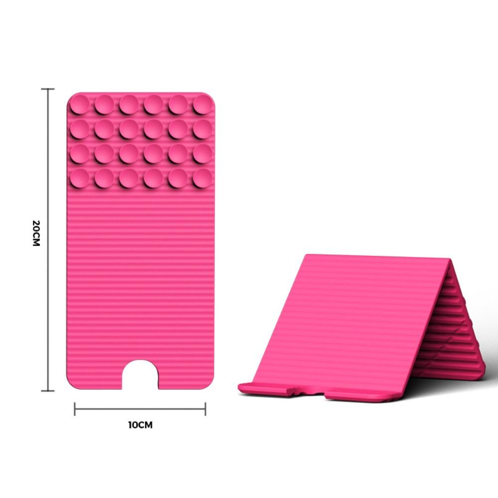 Portable Silicone Phone Holder Lightweight Suction Cup Holder New Hanging Bracket Desktop Use