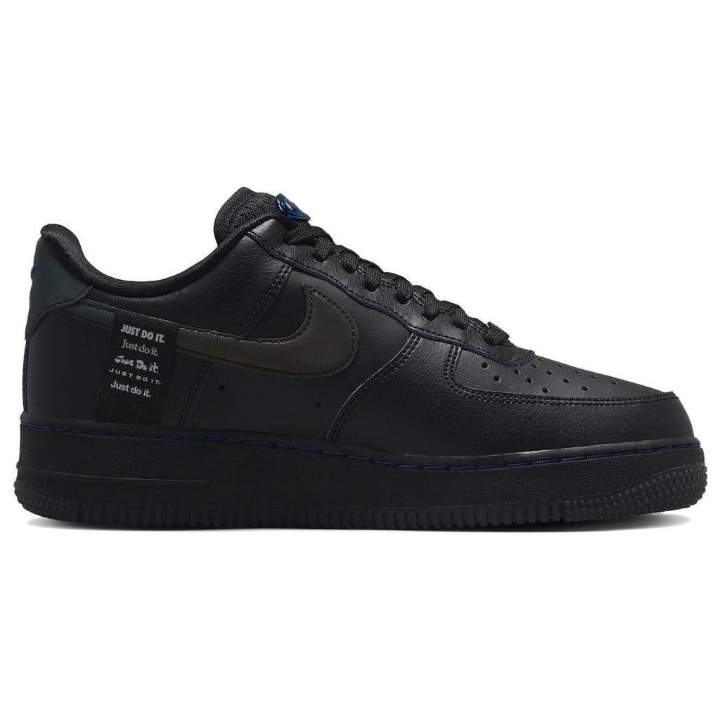 Nike Air Force 1 07 LX Worldwide Pack - Black Game Royal Women Sneakers FB1840-001