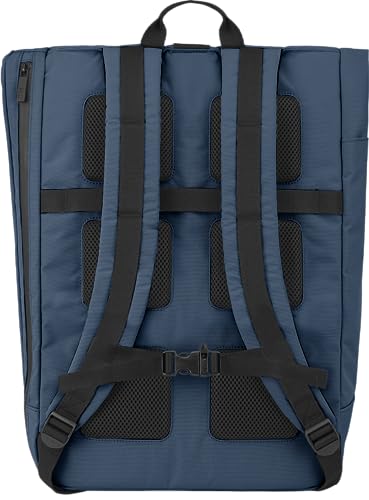 Moleskine Metro Roll-Top Backpack ET20FMTRBKB20, Sapphire Blue, One Size, Business Backpack, Fits 15-inch Devices