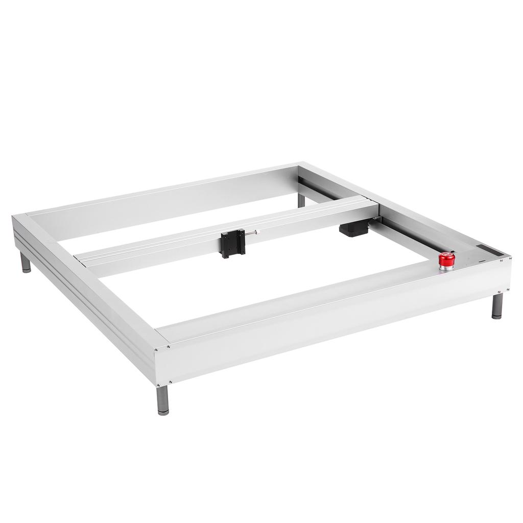 Алюминиевый сплав 400 мм * 400 мм Область гравировки, Лазерный гравировальный станок из алюминиевого сплава Лазерная гравировка