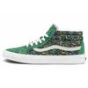 Sk8-Mid Reissue Paisley — зеленые кроссовки унисекс VN0A391F6TM