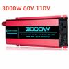 Инвертор чистой синусоиды DC 60V в AC 220V/110V 1000W 1600W 3000W 4000W 5000W 6000W Преобразователь мощности Автомобильный солнечный инвертор